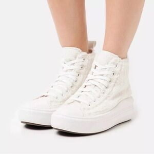 Converse Chuck Taylor All Star Move Platform Sherpa Sneakers